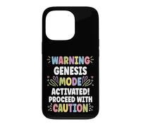 Carcasa para iPhone 13 Pro Genesis Personalized Name Funny Cute Custom Genesis Name