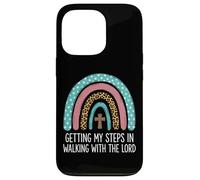 Carcasa para iPhone 13 Pro Getting My Steps In Walking with The Lord