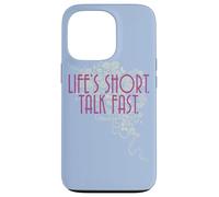 Carcasa para iPhone 13 Pro Gilmore Girls Life'S Short. Talk Fast.