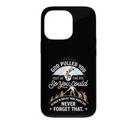 Carcasa para iPhone 13 Pro God Pull You out of The Pit Recovery Faith Design