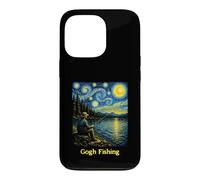 Carcasa para iPhone 13 Pro Gogh Pesca Divertido Pescador Al Aire Libre Lago Arte Go Fish