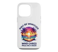 Carcasa para iPhone 13 Pro Golfo de lo Que Sea México o América Que se preocupe Pásame una Cerveza