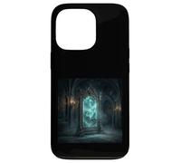 Carcasa para iPhone 13 Pro Gráfico de Mystic Mirror Portal Gothic Fantasy Magic Realm