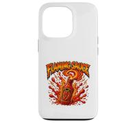 Carcasa para iPhone 13 Pro Gráfico Picante de Salsa flameante Inferno Burst