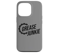 Carcasa para iPhone 13 Pro Grease Junkie Monkey Mechanic Tech Garage Repair Engines