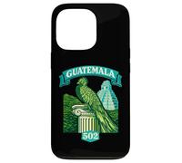 Carcasa para iPhone 13 Pro Guatemala Quetzal Chapín 502 Tikal Antigua Guatemalteco Maya