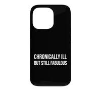 Carcasa para iPhone 13 Pro Guerrero Spoonie Crónicamente Enfermo Pero Todavía Fabuloso