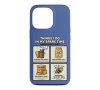 Carcasa para iPhone 13 Pro Guía del Apicultor Cosas Que Hago en mi Tiempo Libre Bee Men