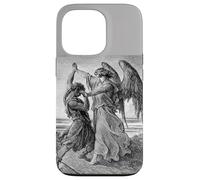 Carcasa para iPhone 13 Pro Gustave Dore Jacob luchando con el ángel 1855