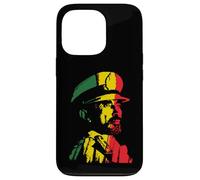 Carcasa para iPhone 13 Pro Haile Selassie Art Etiopía Reggae Rasta