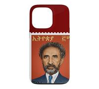 Carcasa para iPhone 13 Pro Haile Selassie Vintage Stamp Ethiopian Emperor Rastafari