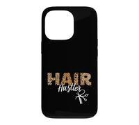 Carcasa para iPhone 13 Pro Hair Hustler - Hairstylist Gifts - Hairdresser Gift Leopard