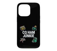 Carcasa para iPhone 13 Pro Ham Radio Operator CQ Ham Junkie Amateur Broadcaster