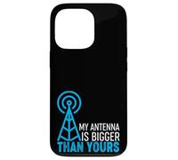 Carcasa para iPhone 13 Pro Ham Radio Operator Saying - My Antenna Is Bigger Than Yours
