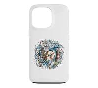 Carcasa para iPhone 13 Pro Hamburgo Puerto Elba St.Pauli Marinero Souvenir Marítimo