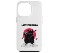 Carcasa para iPhone 13 Pro Hamsterzilla Hámster Gigante Kaiju Parodia