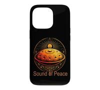 Carcasa para iPhone 13 Pro Handpan Sound of Peace Esoterismo Sonido Esotérico Yoga Meditación