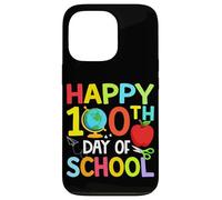 Carcasa para iPhone 13 Pro Happy 100th Day of Kindergarten Teacher Boys Girls 100 Days