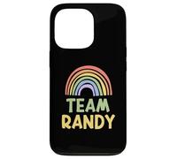 Carcasa para iPhone 13 Pro Happy Colorful Team Randy Rainbow Pride Green Yellow