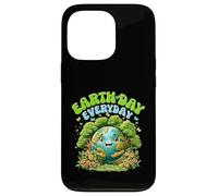 Carcasa para iPhone 13 Pro Happy EarthDay Save The Planet Kawaii Día de la Tierra Todos los días