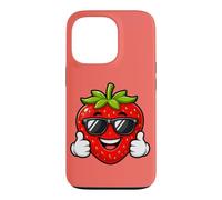 Carcasa para iPhone 13 Pro Happy Strawberry aplaude Summer Cool Vibes