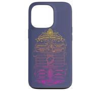 Carcasa para iPhone 13 Pro Harry Potter Hogwarts School List