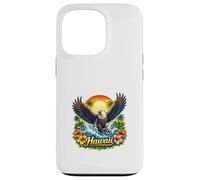 Carcasa para iPhone 13 Pro Hawaii Eagle Tropical Sunset Island Pride