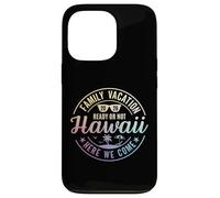 Carcasa para iPhone 13 Pro Hawaii Family Vacation 2026 Trip Here We Come Matching Squad