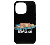 Carcasa para iPhone 13 Pro Heraklion Grecia Travel Souvenir City - Regalo histórico