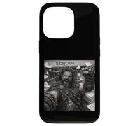 Carcasa para iPhone 13 Pro Highlander Último Día De Escuela Vacaciones De Verano Divertido Selfie