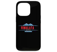 Carcasa para iPhone 13 Pro Himalaya Mountain Extreme Senderismo Trail Logo Adventure