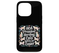 Carcasa para iPhone 13 Pro HOA President Herding Cats Gotta Be Easier -