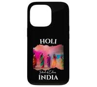 Carcasa para iPhone 13 Pro Holi Festival India Recuerdo Turístico Mumbai Delhi Kerala Goa