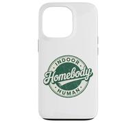 Carcasa para iPhone 13 Pro Homebody Interior Humano Vintage Hombres Antisociales Mujeres Introvertido