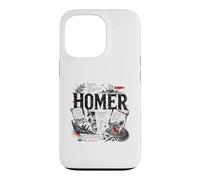 Carcasa para iPhone 13 Pro Homer Iliad Odyssey Poesía Griega Antigua