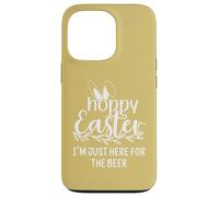 Carcasa para iPhone 13 Pro Hoppy Easter Hour Some Bunny Needs Beer Here for The Hops