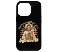 Carcasa para iPhone 13 Pro How Does Jesus Make Coffee? Hebrews It