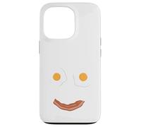 Carcasa para iPhone 13 Pro Huevos fritos y Tocino Cara Feliz Desayuno Comida Niños Hombres Mujeres