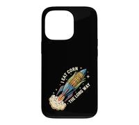 Carcasa para iPhone 13 Pro Humor Adulto Divertido I Eat Corn The Long Way