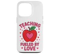 Carcasa para iPhone 13 Pro Humor Divertido para Maestros, enseñanza impulsada por el Amor