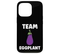 Carcasa para iPhone 13 Pro Humor Food Eggplant Simple Team Eggplant