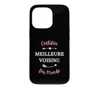 Carcasa para iPhone 13 Pro Humour Voisin voisine meilleure voisine