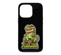 Carcasa para iPhone 13 Pro I Ate The Carbívoros Divertido Juego de Palabras Vegano Dino
