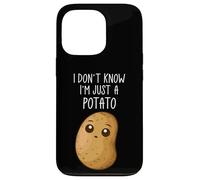 Carcasa para iPhone 13 Pro I Don't Know I'm Just A Potato Funny Kawaii Potato Saying