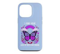 Carcasa para iPhone 13 Pro I Find Your Lack of Faith Disturbing Christian Butterfly