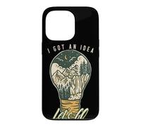 Carcasa para iPhone 13 Pro I Got An Idea Let's Go Outside Vintage Hiking Outdoors Lover