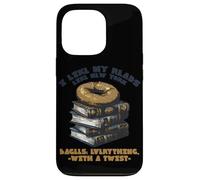 Carcasa para iPhone 13 Pro I Like MY Reads Like Newyork Bagels Everything with A Twist
