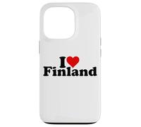 Carcasa para iPhone 13 Pro I Love Heart Finlandia
