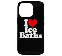 Carcasa para iPhone 13 Pro I Love Heart Ice BAÑOS Cold TUBS