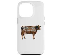 Carcasa para iPhone 13 Pro I Love Morning Cow Poop Smell Funny Farmer Rancher Cow Lover